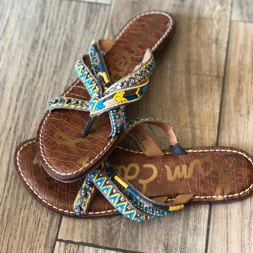 Beaded sandals by Sam Edelman